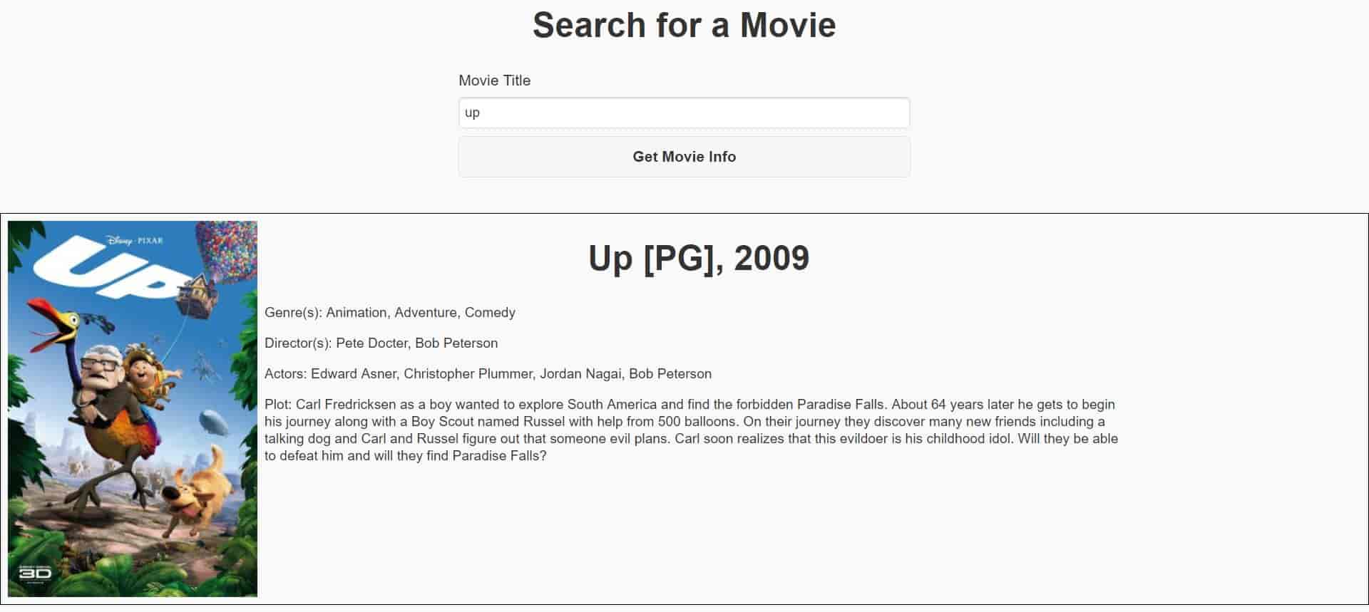 Movie Search Project